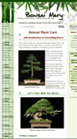 Mobile Screenshot of bonsaimary.com